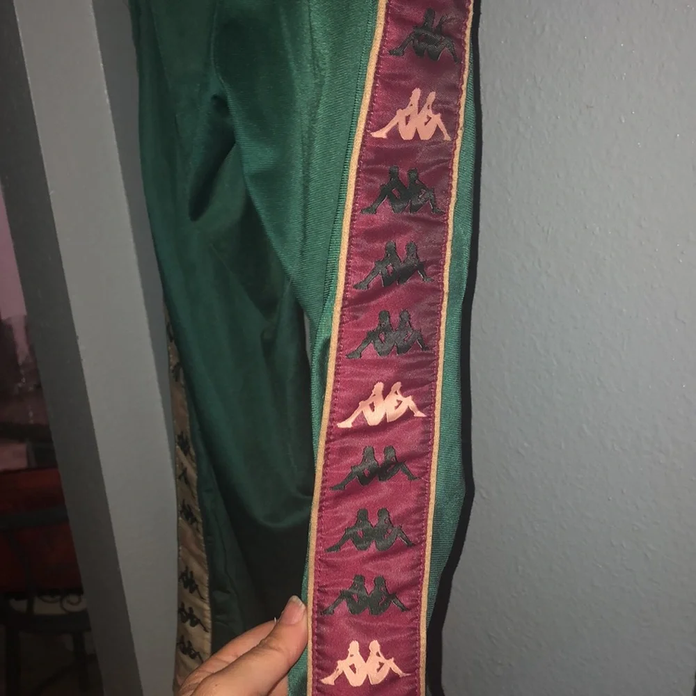 Green Kappa Pants - Sz Small - Excellent Condition - Picture 5 of 8